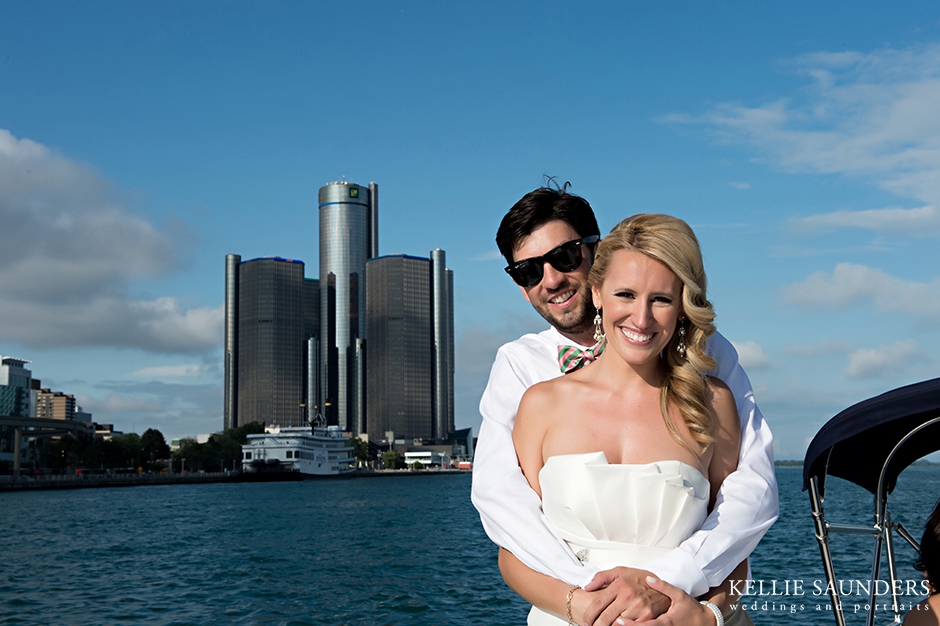 wedding boat detroit river